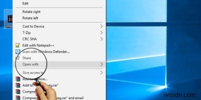 Windows 10 এ কাজ করছে না  ওপেন উইথ  কিভাবে ঠিক করবেন