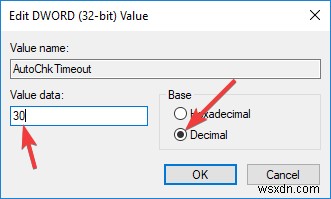 উইন্ডোজে Chkdsk কাউন্টডাউন সময় কীভাবে পরিবর্তন করবেন