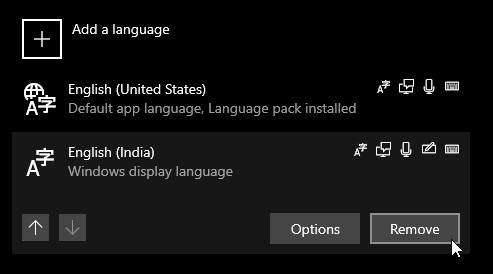 Windows 10 এ ভাষা প্যাকগুলি কীভাবে যুক্ত বা সরাতে হয়