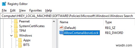 Windows 10 এ লক স্ক্রিনে Cortana কিভাবে নিষ্ক্রিয় করবেন