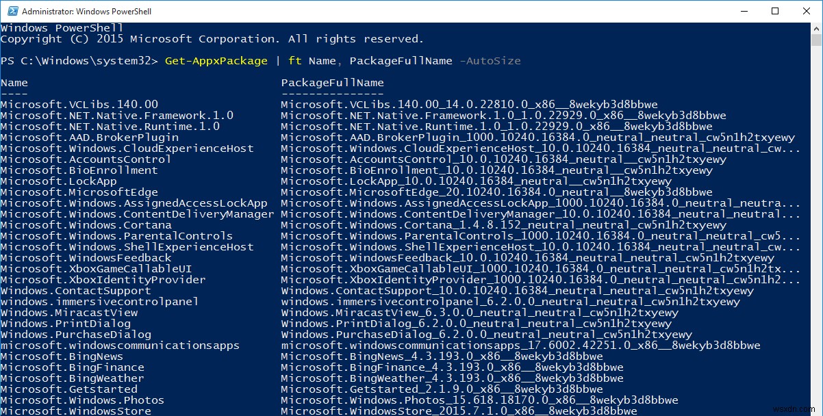 কিভাবে Powershell ব্যবহার করে Windows 10-এ প্রি-ইনস্টল করা অ্যাপ আনইনস্টল করবেন