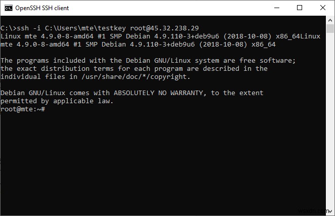 কিভাবে Windows 10 এর OpenSSH ক্লায়েন্ট PuTTY এর পরিবর্তে ব্যবহার করবেন