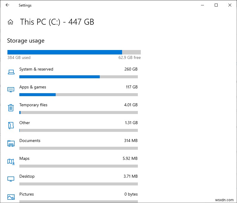 Windows 10 এ ডিস্ক স্পেস বিশ্লেষণ করার জন্য সেরা টুলগুলির মধ্যে 4