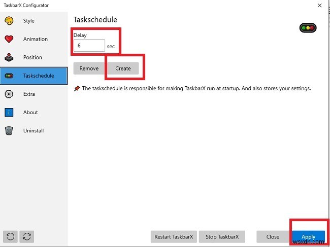 TaskbarX দিয়ে Windows 10 টাস্কবার কাস্টমাইজ করা
