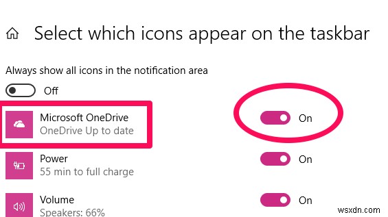 Windows 10 এ টাস্কবারে হারিয়ে যাওয়া OneDrive আইকন কিভাবে পুনরুদ্ধার করবেন