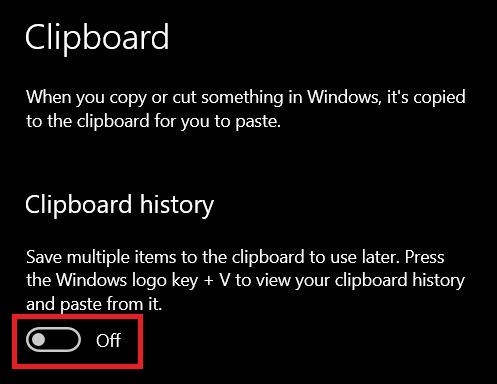 Windows 10 এ ক্লিপবোর্ড ইতিহাস কীভাবে সাফ করবেন