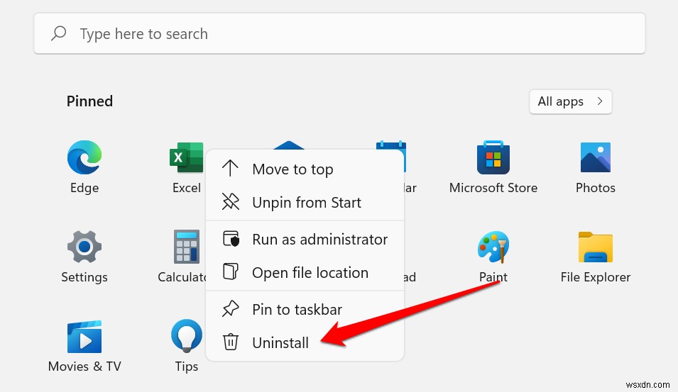 Windows 11 এ অ্যাপস আনইনস্টল করার উপায়