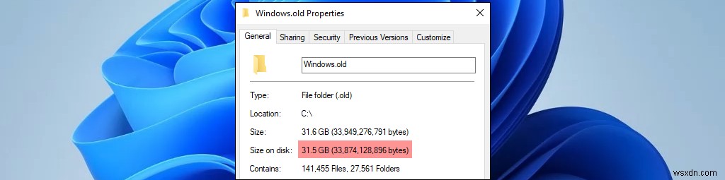Windows 11 কত জায়গা নেয়?