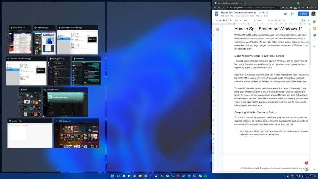 Windows 11 এ কিভাবে স্ক্রীন স্প্লিট করবেন