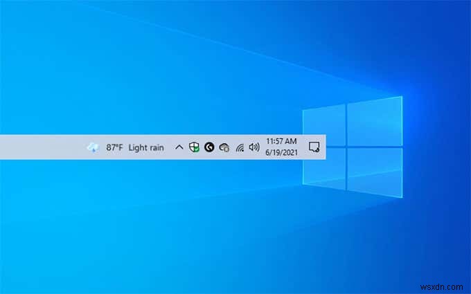Windows 10 টাস্কবার থেকে কিভাবে খবর এবং আবহাওয়া সরাতে হয়