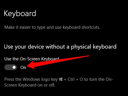 Windows 10 এ অন-স্ক্রীন কীবোর্ড সক্ষম করার 8 উপায়