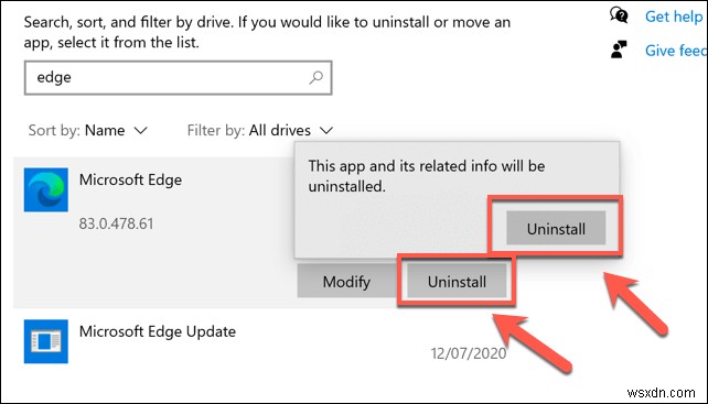 Windows 10 থেকে Microsoft Edge কিভাবে সরাতে হয়