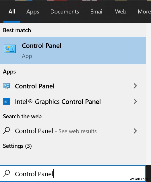 Windows 10 এ কন্ট্রোল প্যানেল খোলার 11 উপায়