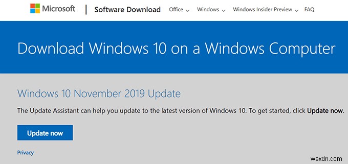 মিডিয়া ক্রিয়েশন টুল ছাড়া কিভাবে Windows 10 ISO ডাউনলোড করবেন