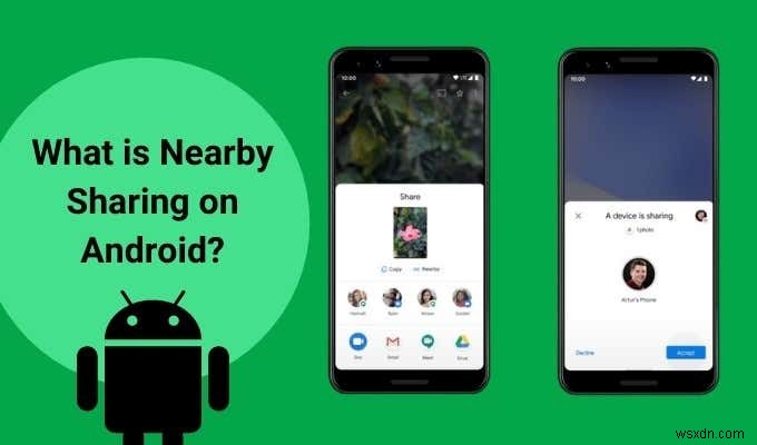 Android-এ কাছাকাছি শেয়ারিং কি?