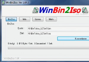 5টি টুল BIN ফাইলগুলিকে ISO ইমেজে রূপান্তর করার জন্য