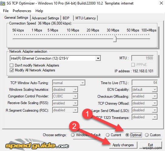 Windows 10 এ TCP/IP সেটিংস কিভাবে অপ্টিমাইজ করবেন