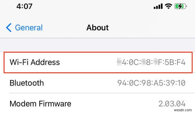 আইফোন (iOS) এবং অ্যান্ড্রয়েড ডিভাইসগুলিতে কীভাবে MAC ঠিকানা খুঁজে পাবেন