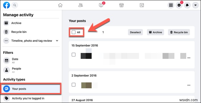 কীভাবে আপনার সমস্ত ফেসবুক পোস্ট বাল্ক মুছে ফেলবেন