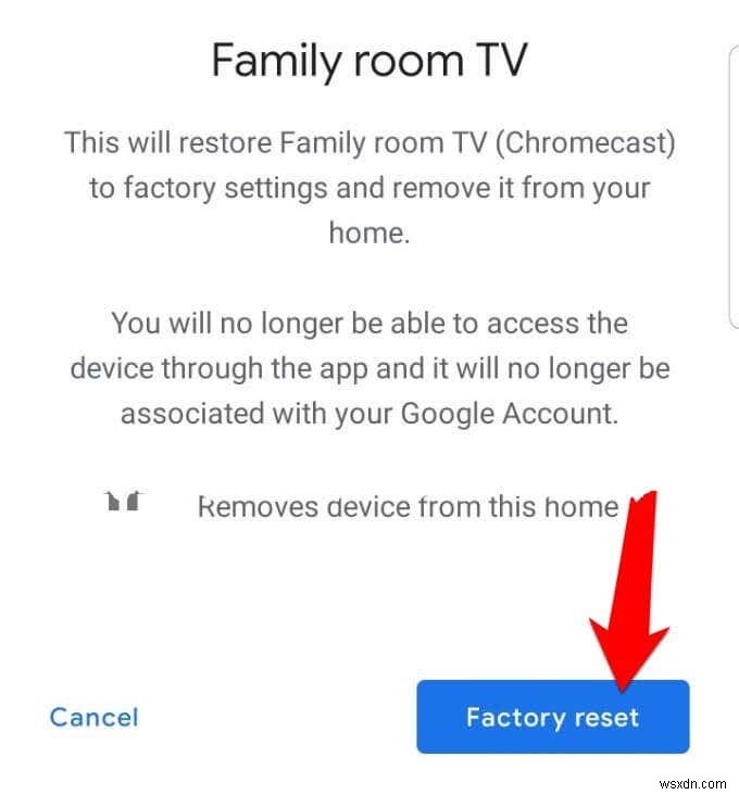 কিভাবে একটি Chromecast রিসেট করবেন 