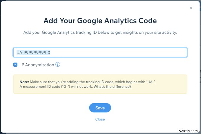 কিভাবে Wix এ Google Analytics যোগ করবেন 