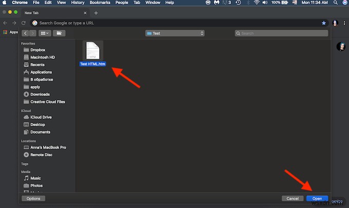 গুগল ক্রোমে কীভাবে একটি এইচটিএমএল ফাইল খুলবেন 