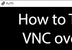 কিভাবে SSH এর উপর VNC টানেল করবেন 