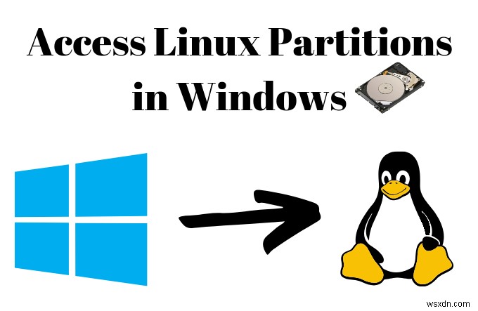 কিভাবে উইন্ডোজে লিনাক্স পার্টিশন অ্যাক্সেস করবেন