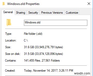 উইন্ডোজ 7/8/10 এ Windows.old ফোল্ডারটি কীভাবে মুছবেন 