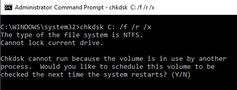 চেক ডিস্ক ইউটিলিটি (CHKDSK) সহ উইন্ডোজ 7/8/10-এ ফাইল সিস্টেম ত্রুটিগুলি ঠিক করুন 