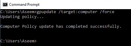 উইন্ডোজ 2000, এক্সপি, ভিস্তা, 8 এবং 10-এ কীভাবে গ্রুপ পলিসি আপডেট জোর করা যায় 