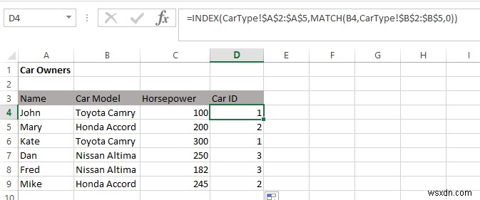 এক্সেলে VLOOKUP এর পরিবর্তে কখন Index-Match ব্যবহার করবেন 