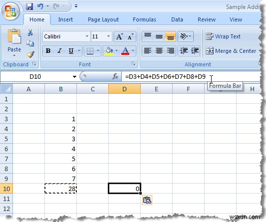 Excel এ একটি সূত্র অনুলিপি করার সময় সেল রেফারেন্স সংরক্ষণ করুন 