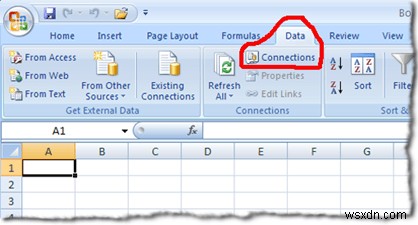 MySQL এর সাথে Excel সংযুক্ত করা হচ্ছে