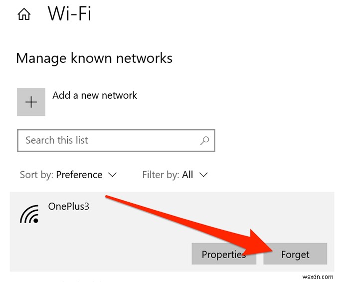 “Windows can t connect to this network” ত্রুটি