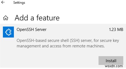 অন্তর্নির্মিত OpenSSH সার্ভার ব্যবহার করে SSH এর মাধ্যমে Windows সংযোগ করা হচ্ছে 