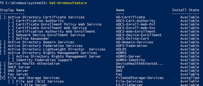 PowerShell দিয়ে উইন্ডোজ সার্ভারের ভূমিকা এবং বৈশিষ্ট্যগুলি পরিচালনা করা 