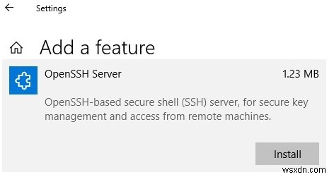 OpenSSH এর সাথে Windows এ SFTP (SSH FTP) সার্ভার ইনস্টল করা হচ্ছে 