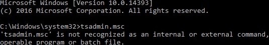 Windows Server 2016 RDS হোস্টে TSADMIN.msc এবং TSCONFIG.msc স্ন্যাপ-ইন ব্যবহার করা 