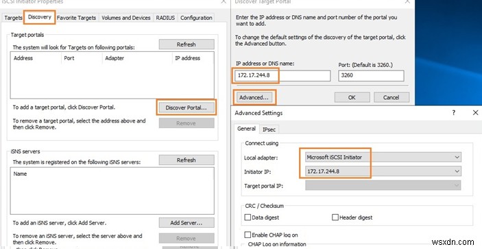 কিভাবে উইন্ডোজ সার্ভারে একটি iSCSI ডিস্ক কনফিগার এবং সংযোগ করবেন? 