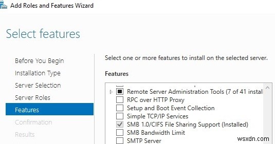 Windows 10/Server 2016-এ SMB v 1.0 কিভাবে নিষ্ক্রিয়/সক্ষম করবেন? 