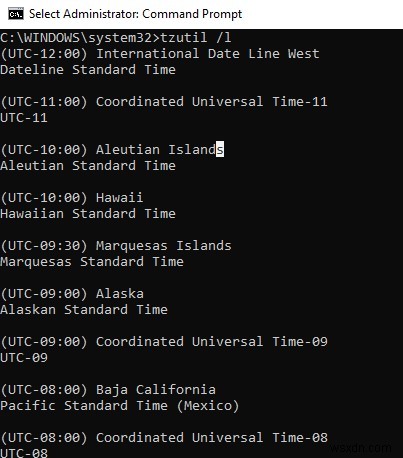 CMD, PowerShell, এবং GPO এর মাধ্যমে উইন্ডোজে টাইম জোন সেটিংস পরিবর্তন করা 