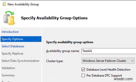 SQL সার্ভারে সর্বদা-অন উচ্চ প্রাপ্যতা গোষ্ঠী কনফিগার করা হচ্ছে 