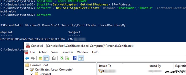 HTTPS এর মাধ্যমে PowerShell রিমোটিং (WinRM) কনফিগার করা হচ্ছে 