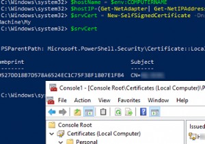 HTTPS এর মাধ্যমে PowerShell রিমোটিং (WinRM) কনফিগার করা হচ্ছে 