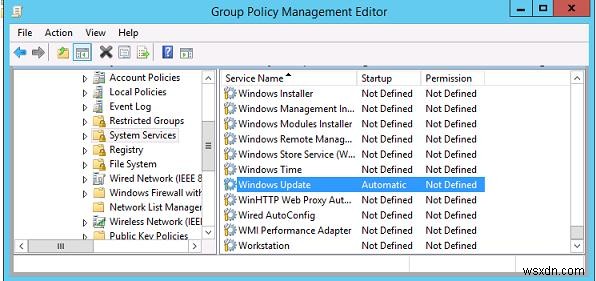 আপডেটগুলি স্থাপন করার জন্য WSUS গ্রুপ নীতি সেটিংস 