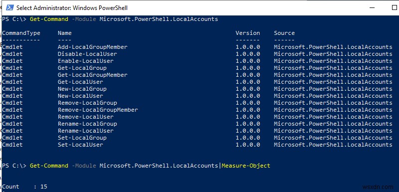 PowerShell এর মাধ্যমে স্থানীয় ব্যবহারকারী এবং গোষ্ঠী পরিচালনা করা 