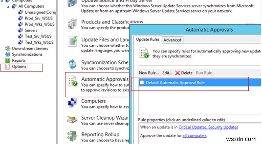 কিভাবে WSUS আপডেট অনুমোদন ও প্রত্যাখ্যান করবেন? 