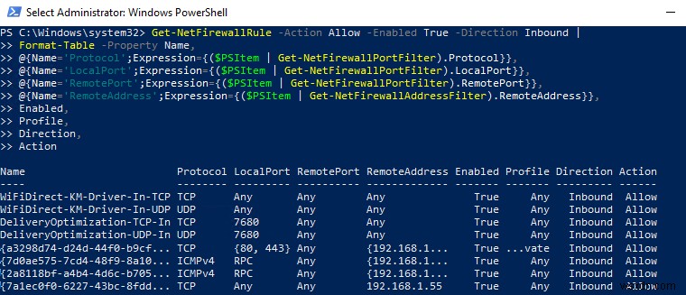 PowerShell দিয়ে উইন্ডোজ ফায়ারওয়াল নিয়ম কনফিগার করা 