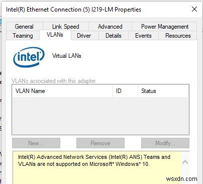 Windows 10/Windows Server 2016-এ VLAN ইন্টারফেস কনফিগার করা হচ্ছে 
